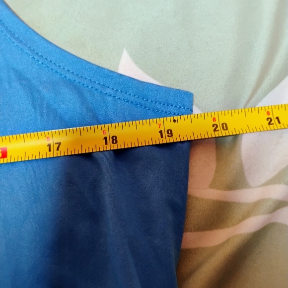 Athletic Works Bright Blue Racer Back Tank Top - Picture 6 of 7